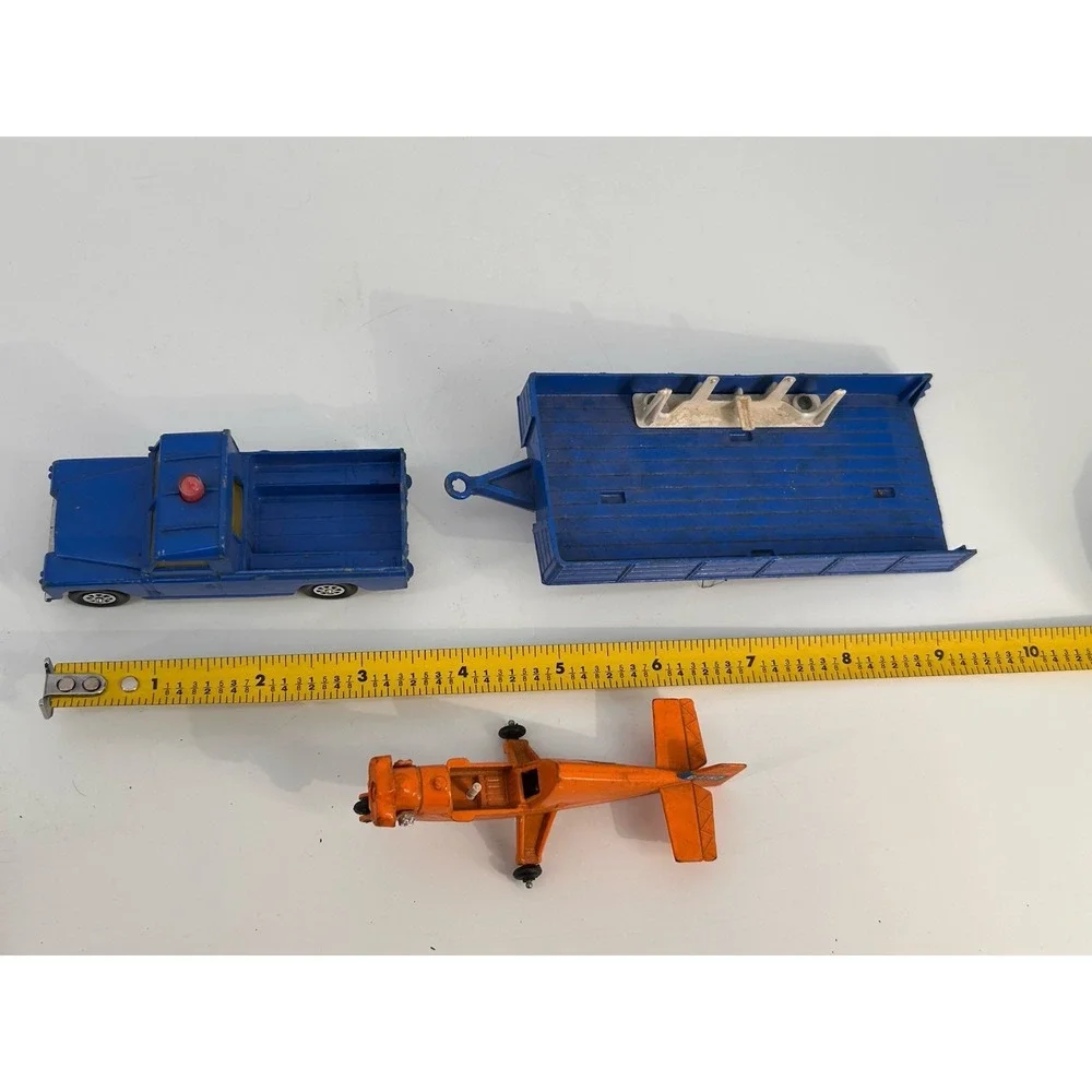Corgi Land Rover‎ Nipper Plane & Trailer Set 19 Scale 1:43 - Not Complete